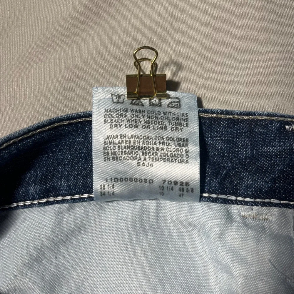 Vintage Wrangler Carpenter Denim Shorts Set Mens 33 Blue 100% Workwear Utility